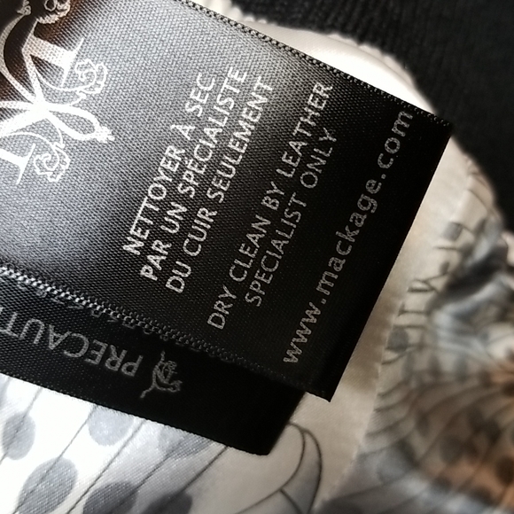 Mackage Leather Jacket - Picture 7 of 16